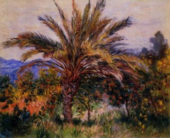 尅勞德 莫奈 A Palm Tree at Bordighera 尅勞德 莫奈 A Palm Tree at Bordighera